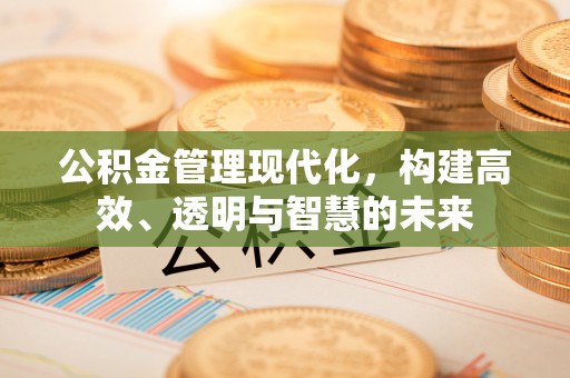 桐柏公积金管理现代化，构建高效、透明与智慧的未来