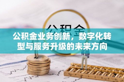 桐柏公积金业务创新，数字化转型与服务升级的未来方向