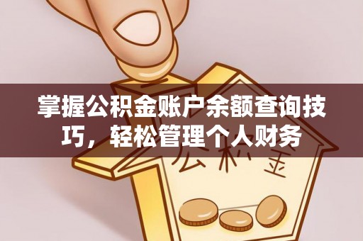 桐柏掌握公积金账户余额查询技巧，轻松管理个人财务