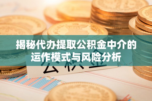 桐柏揭秘代办提取公积金中介的运作模式与风险分析