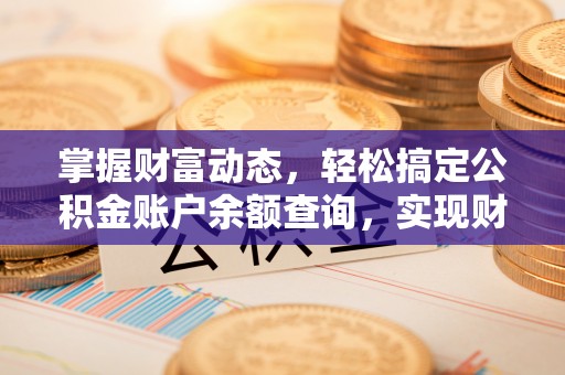 桐柏掌握财富动态，轻松搞定公积金账户余额查询，实现财务自由第一步