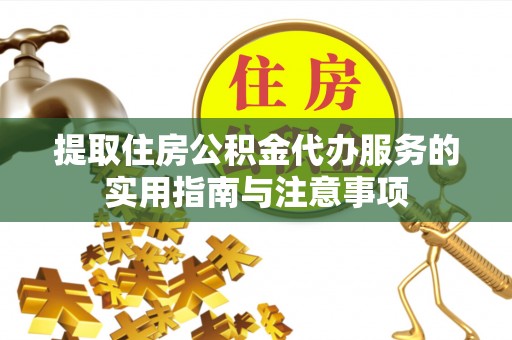 桐柏提取住房公积金代办服务的实用指南与注意事项