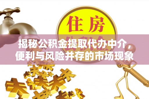 桐柏揭秘公积金提取代办中介，便利与风险并存的市场现象